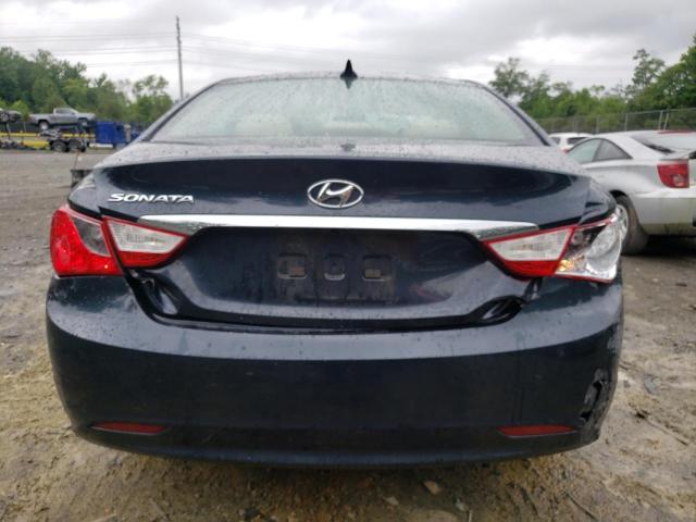 5NPEB4AC1BH096128 - 2011 HYUNDAI SONATA GLS BLUE photo 6