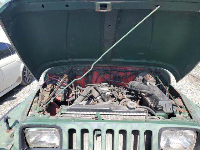 1J4FY19P8R9469554 - 1994 JEEP WRANGLER GREEN photo 11