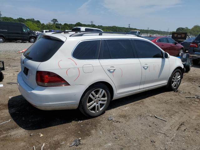 3VWPL7AJ6CM687747 - 2012 VOLKSWAGEN JETTA TDI WHITE photo 3