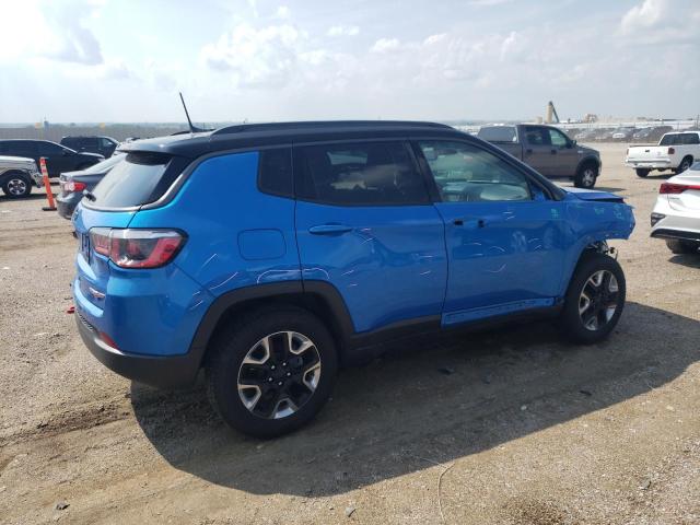 3C4NJDDB9JT328723 - 2018 JEEP COMPASS TRAILHAWK BLUE photo 3