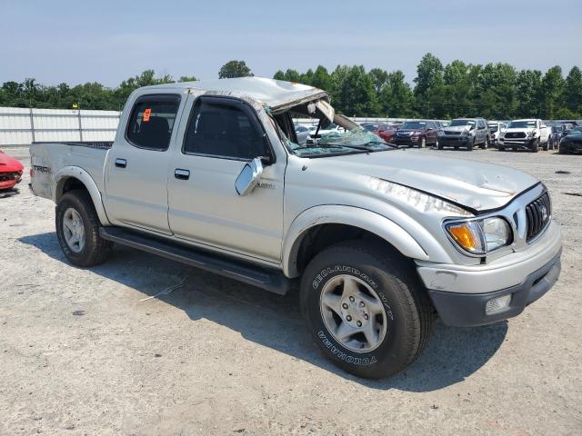 5TEGN92N61Z803880 - 2001 TOYOTA TACOMA DOUBLE CAB PRERUNNER SILVER photo 4