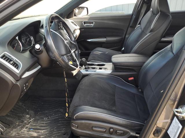 19UUB1F63KA000652 - 2019 ACURA TLX TECHNOLOGY BLACK photo 7