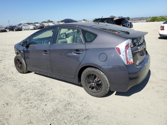 JTDKN3DU3D1721387 - 2013 TOYOTA PRIUS GRAY photo 2