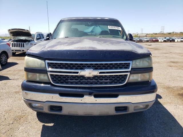 2GCEK13ZX71148722 - 2007 CHEVROLET SILVERADO K1500 CLASSIC CREW CAB BLUE photo 5