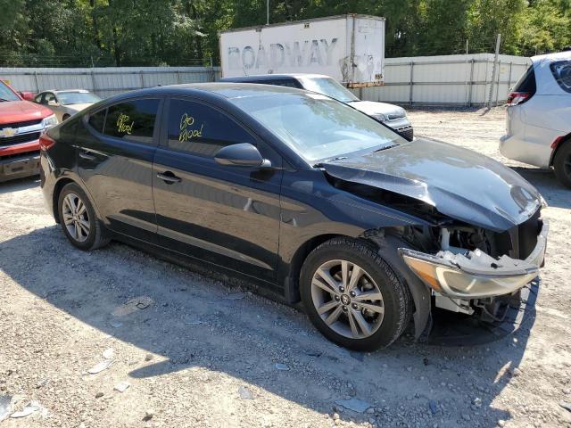 KMHD84LF1HU425986 - 2017 HYUNDAI ELANTRA SE BLACK photo 4