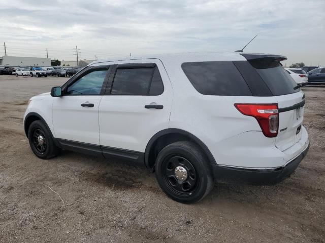 1FM5K8ARXFGB61298 - 2015 FORD EXPLORER POLICE INTERCEPTOR WHITE photo 2