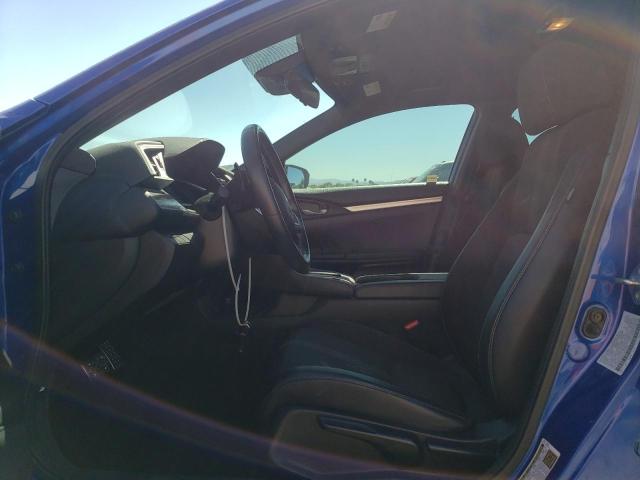 2HGFC2F82LH548674 - 2020 HONDA CIVIC SPORT BLUE photo 7