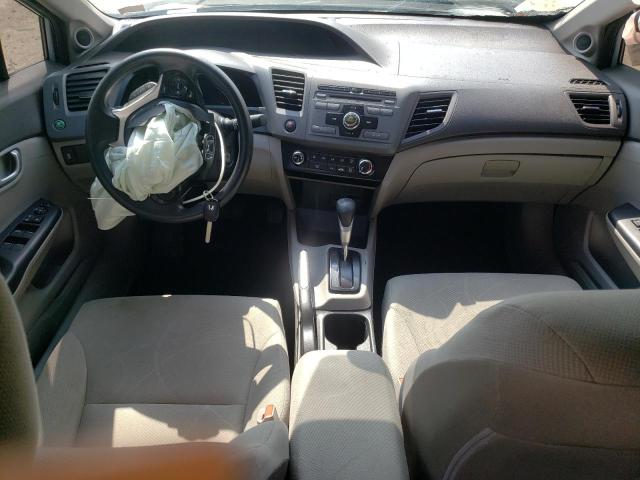 19XFB2F89CE358464 - 2012 HONDA CIVIC EX SILVER photo 8