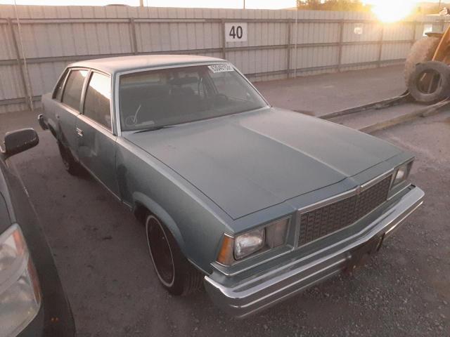 1T19118B505209 - 1978 CHEVROLET MALIBU TURQUOISE photo 4