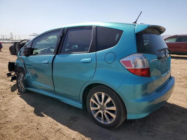 JHMGE8H58CC003101 - 2012 HONDA FIT SPORT TEAL photo 2