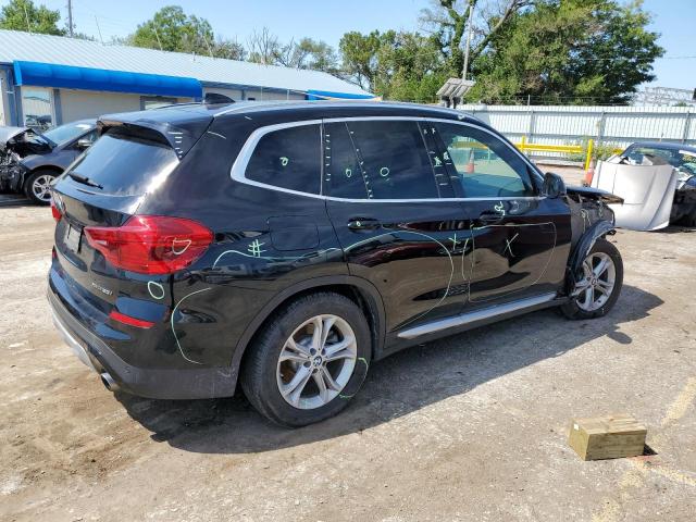 5UXTR9C54KLD90831 - 2019 BMW X3 XDRIVE30I BLACK photo 3