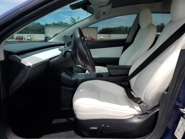 5YJ3E1EB6MF852682 - 2021 TESLA MODEL 3 Синій фото 7