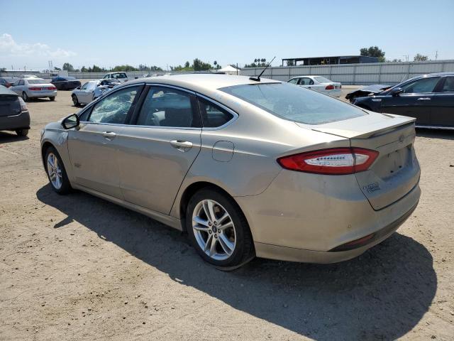 3FA6P0SU3GR106545 - 2016 FORD FUSION TITANIUM PHEV BEIGE photo 2