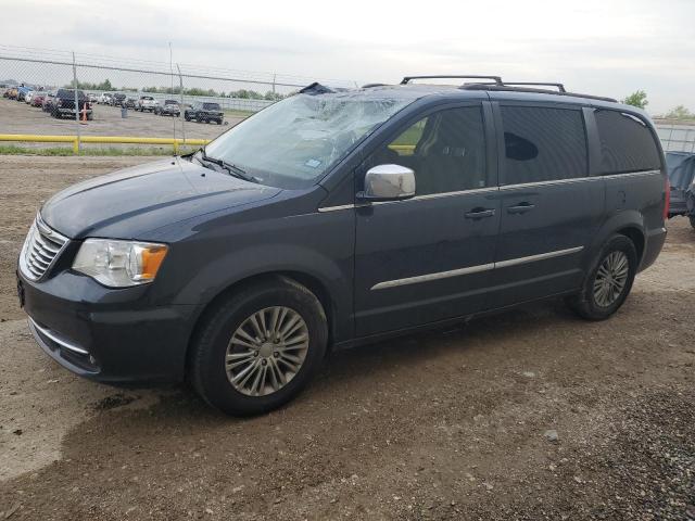 2C4RC1CGXER311462 - 2014 CHRYSLER TOWN & COU TOURING L BLUE photo 1