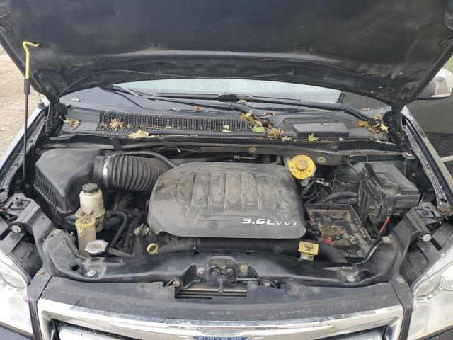 2C4RC1CGXER311462 - 2014 CHRYSLER TOWN & COU TOURING L BLUE photo 12