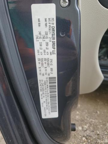 2C4RC1CGXER311462 - 2014 CHRYSLER TOWN & COU TOURING L BLUE photo 13