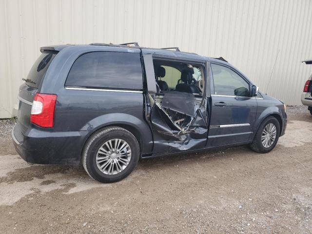 2C4RC1CGXER311462 - 2014 CHRYSLER TOWN & COU TOURING L BLUE photo 3