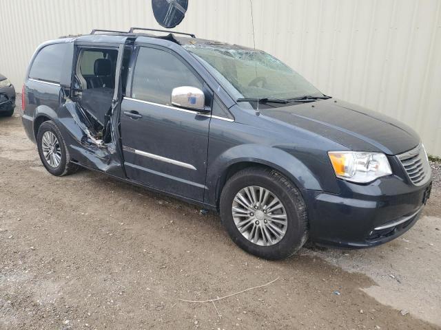 2C4RC1CGXER311462 - 2014 CHRYSLER TOWN & COU TOURING L BLUE photo 4