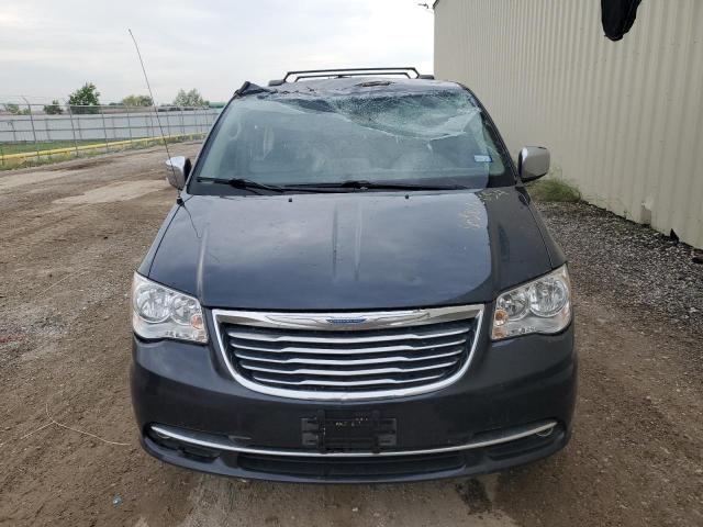 2C4RC1CGXER311462 - 2014 CHRYSLER TOWN & COU TOURING L BLUE photo 5