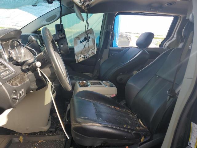 2C4RC1CGXER311462 - 2014 CHRYSLER TOWN & COU TOURING L BLUE photo 7