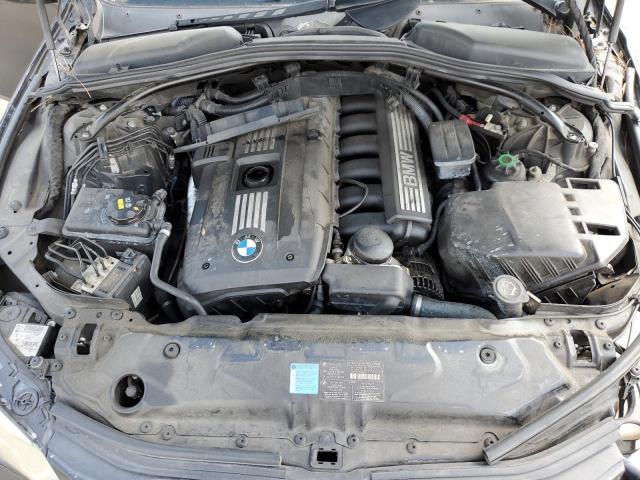 WBANU53538CT11069 - 2008 BMW 528 I BLACK photo 11