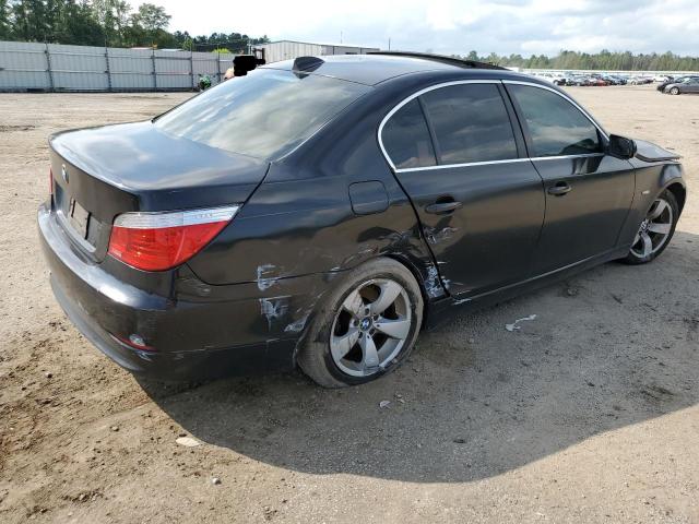 WBANU53538CT11069 - 2008 BMW 528 I BLACK photo 3