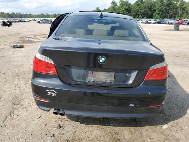 WBANU53538CT11069 - 2008 BMW 528 I BLACK photo 6