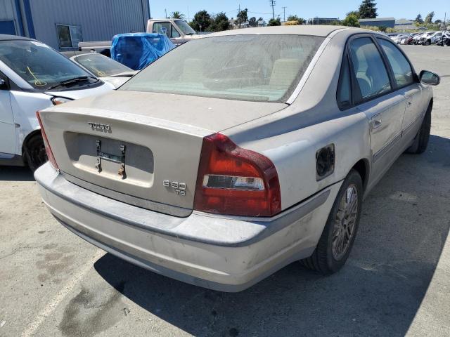 YV1TS90D811176699 - 2001 VOLVO S80 T6 EXECTUVIE BEIGE photo 3