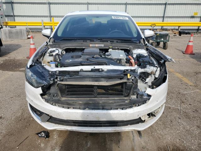 3FA6P0LU6HR216814 - 2017 FORD FUSION SE HYBRID WHITE photo 5