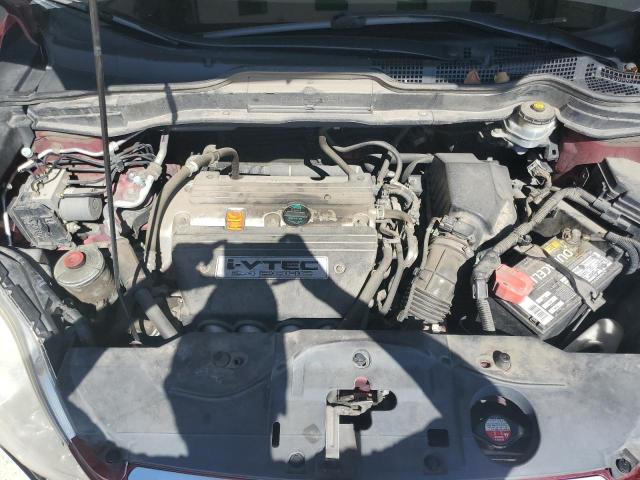 JHLRE48528C080477 - 2008 HONDA CR-V EX BURGUNDY photo 11