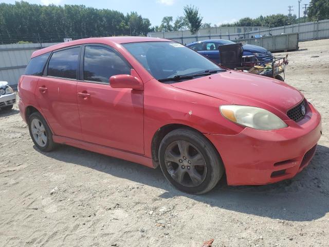 2T1KR32E23C102502 - 2003 TOYOTA COROLLA MA XR RED photo 4