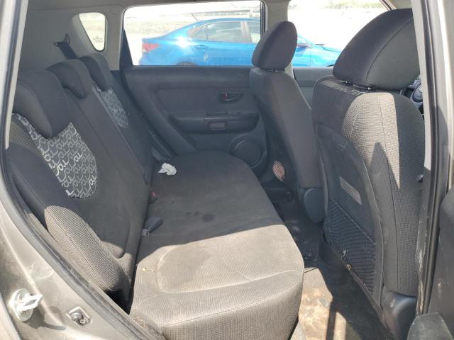 KNDJT2A26A7085863 - 2010 KIA SOUL + GRAY photo 10
