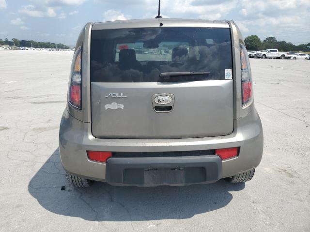 KNDJT2A26A7085863 - 2010 KIA SOUL + GRAY photo 6