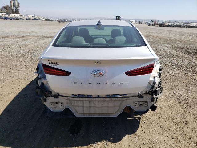 5NPD84LF9KH459227 - 2019 HYUNDAI ELANTRA SEL SILVER photo 6