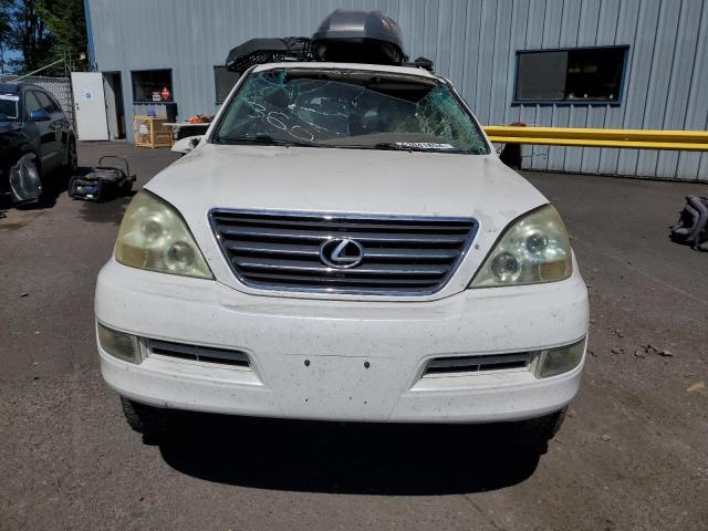 JTJBT20X070140548 - 2007 LEXUS GX 470 WHITE photo 5