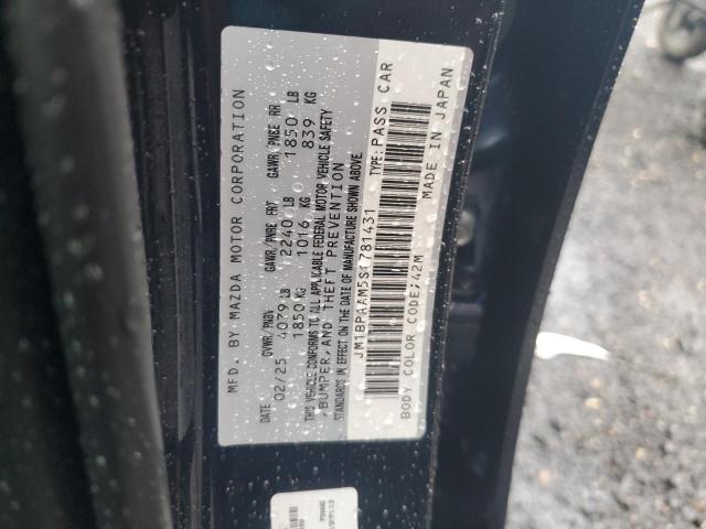 JM1BPAAM5S1781431 - 2025 MAZDA 3 ლურჯი ფოტო 13