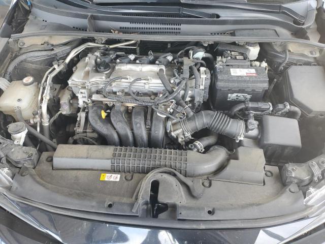 5YFEPMAE9MP187883 - 2021 TOYOTA COROLLA LE BLACK photo 11