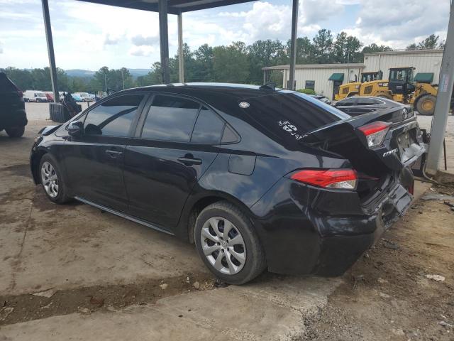 5YFEPMAE9MP187883 - 2021 TOYOTA COROLLA LE BLACK photo 2