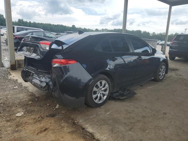 5YFEPMAE9MP187883 - 2021 TOYOTA COROLLA LE BLACK photo 3