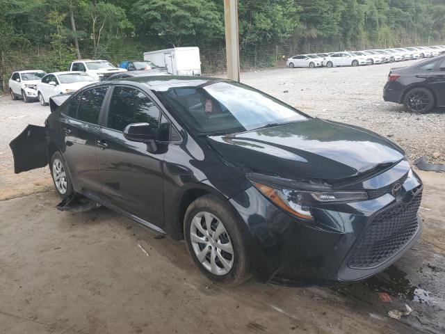 5YFEPMAE9MP187883 - 2021 TOYOTA COROLLA LE BLACK photo 4