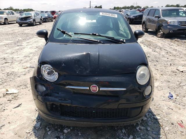 3C3CFFARXDT678294 - 2013 FIAT 500 POP BLACK photo 5