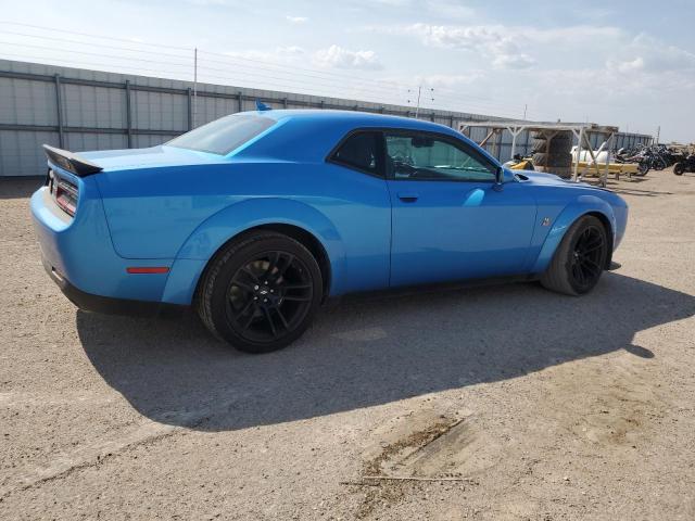 2C3CDZFJ9PH625884 - 2023 DODGE CHALLENGER R/T SCAT PACK BLUE photo 3