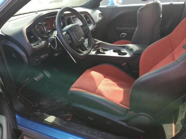 2C3CDZFJ9PH625884 - 2023 DODGE CHALLENGER R/T SCAT PACK BLUE photo 7