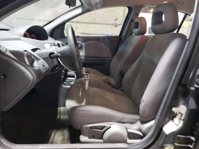 1G8AJ55F37Z196513 - 2007 SATURN ION LEVEL 2 BLACK photo 7