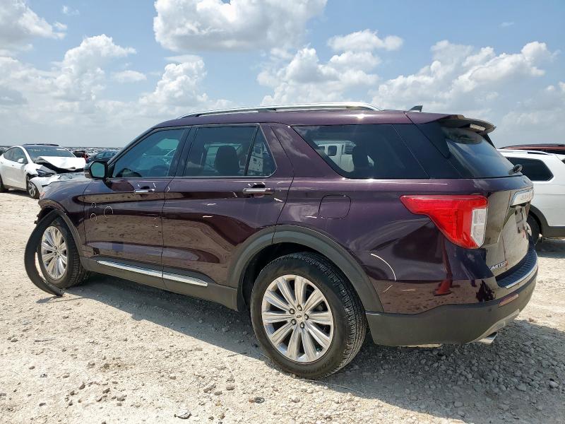 1FMSK7FH6PGA50181 - 2023 FORD EXPLORER LIMITED Bordo fotoğraf 2