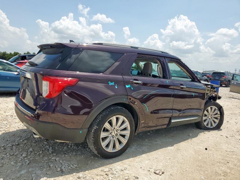 1FMSK7FH6PGA50181 - 2023 FORD EXPLORER LIMITED Bordo fotoğraf 3