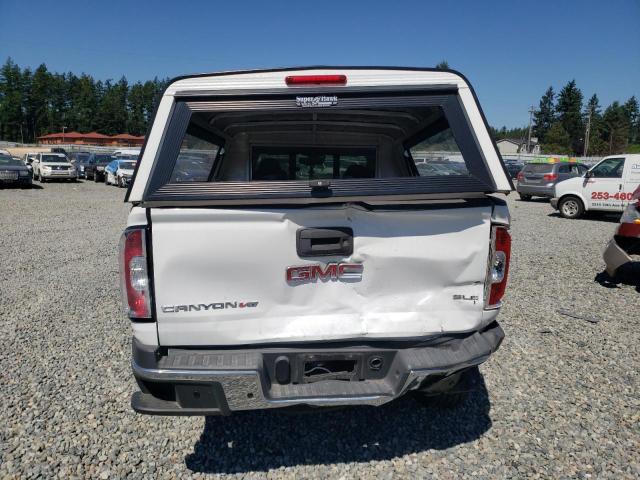 1GTH5CEN9J1245935 - 2018 GMC CANYON SLE WHITE photo 6