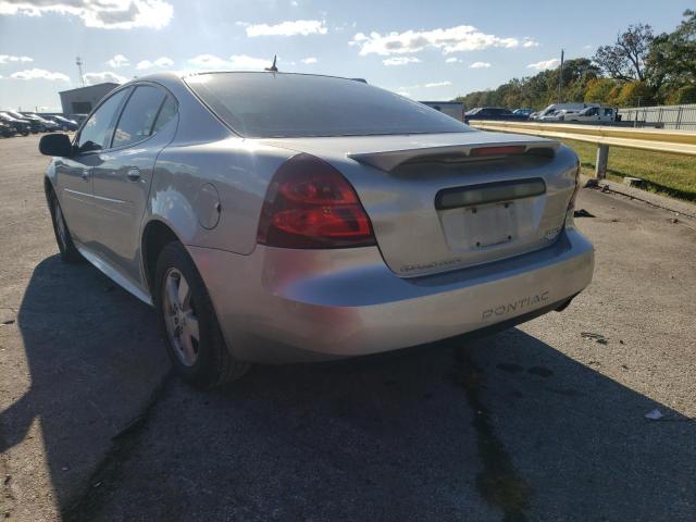 2G2WP552X81182615 - 2008 PONTIAC GRAND PRIX 银色 照片 3