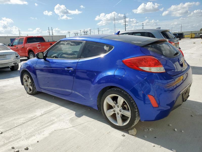 KMHTC6ADXEU212814 - 2014 HYUNDAI VELOSTER 蓝色 照片 2