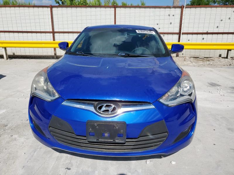 KMHTC6ADXEU212814 - 2014 HYUNDAI VELOSTER 蓝色 照片 5